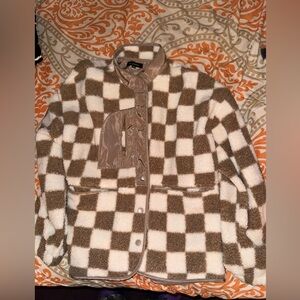 Sherpa Checkered Jacket